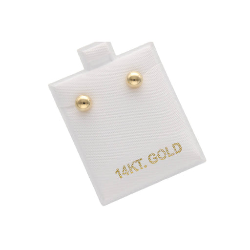 Gold ball Earrings