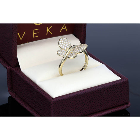 Gold Butterfly Ring