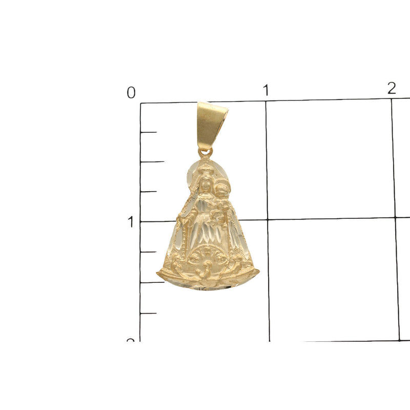 14 Karat Gold Caridad del Cobre Charm