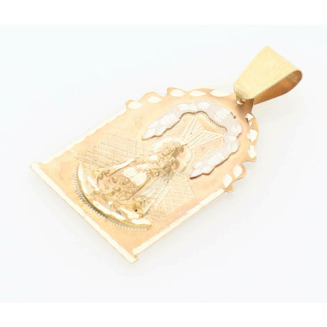 10K G Tone Caridad Del Cobre House Charm W: 12.3