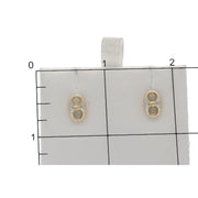 14 Karat Gold Puff Earring 