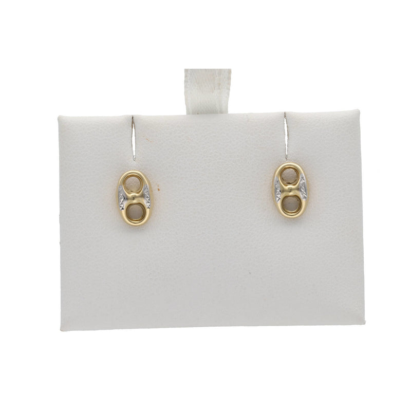 Gold Puff Earring