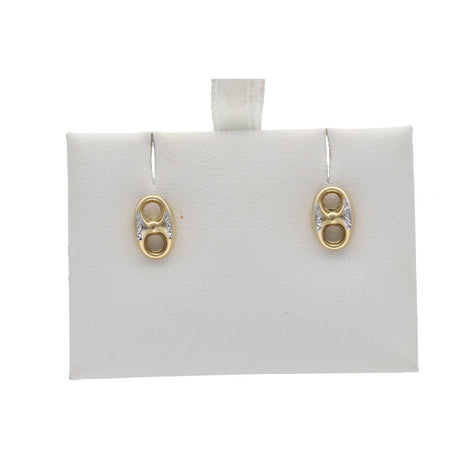 Gold Puff Earring