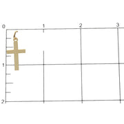 14 Karat Gold Cross Charm