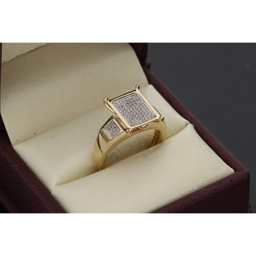  Diamond Micropave Cinderella Ring