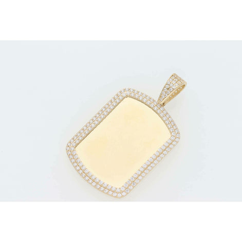 14K Gold  Medium Photo Charm W: 6.0