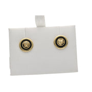 Gold Medusa Earring