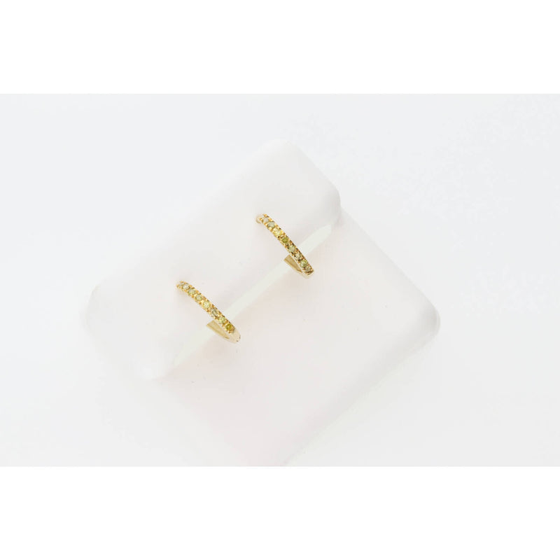 Diamond Hoops Earring