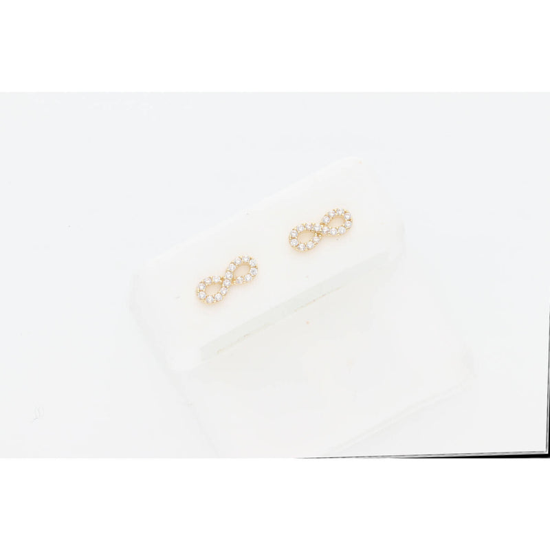 Infinite Earring 14 Karat