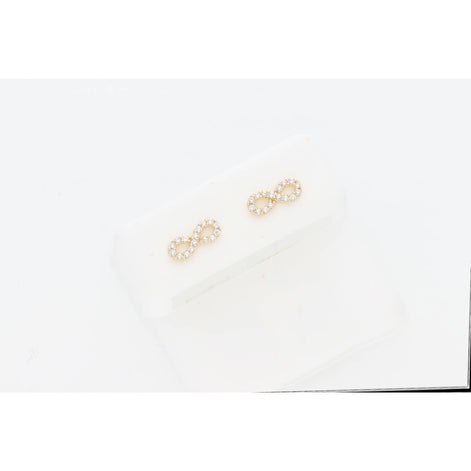 Infinite Earring 14 Karat