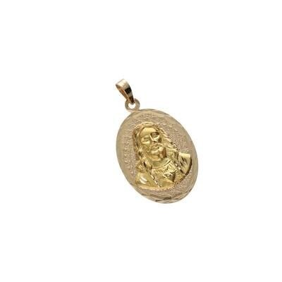 14 Karat Gold Sacred Heart of Jesus Charm