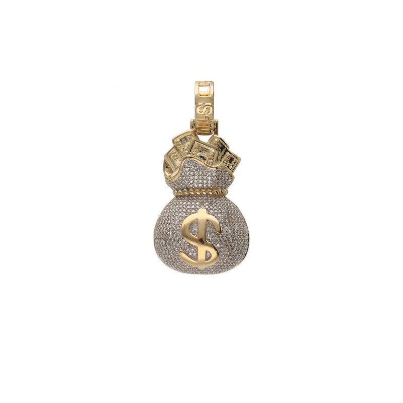 Diamond Money Bag Charm