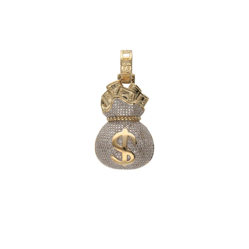 Diamond Money Bag Charm