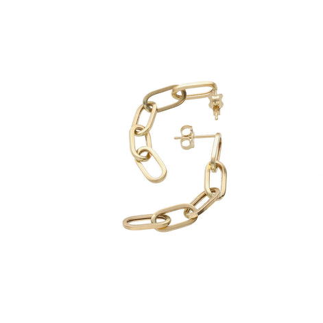 Gold Clip Earring