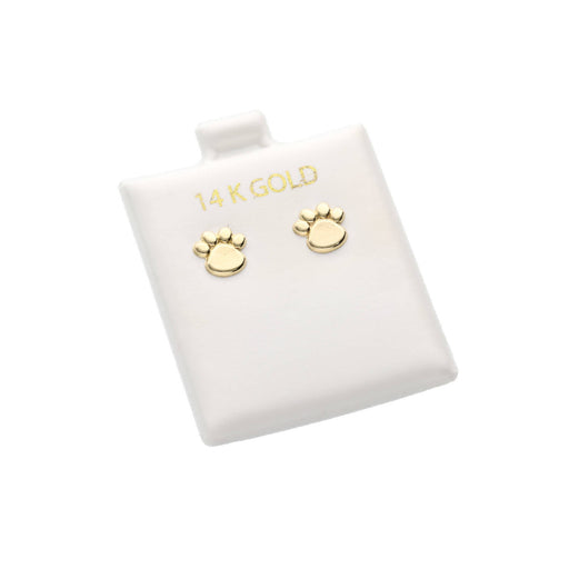 Gold Paws Earring