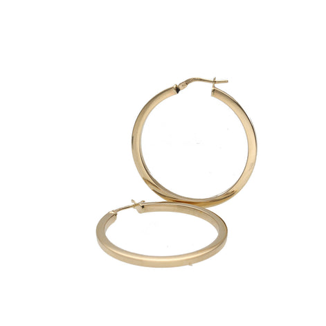 Gold Hoops Earring