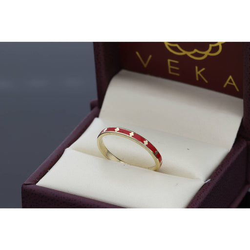 10K Gold Red Band