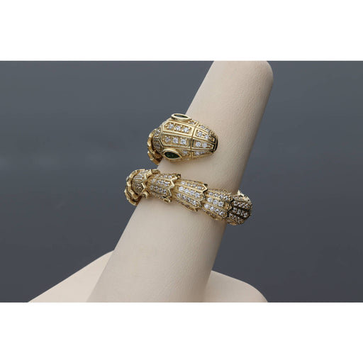 14 Karat Gold Snake Ring