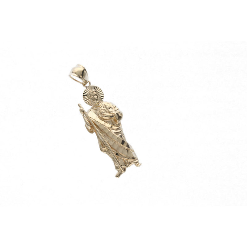 14K Gold St Jude Charm