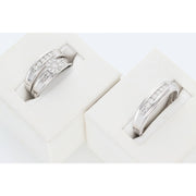 White Gold Fleur Diam Head Trio Set