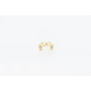 14 Karat Gold & CZ white Brake 