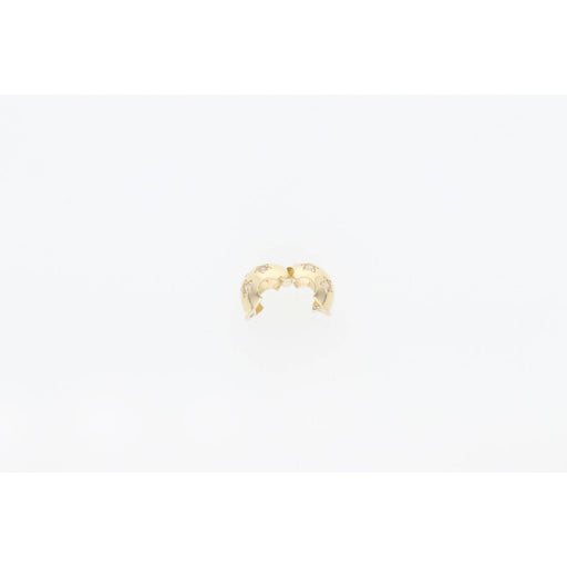 14 Karat Gold & CZ white Brake 