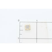  Octagon Stud Earring